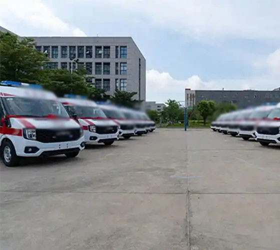 盐亭县服务车队展示